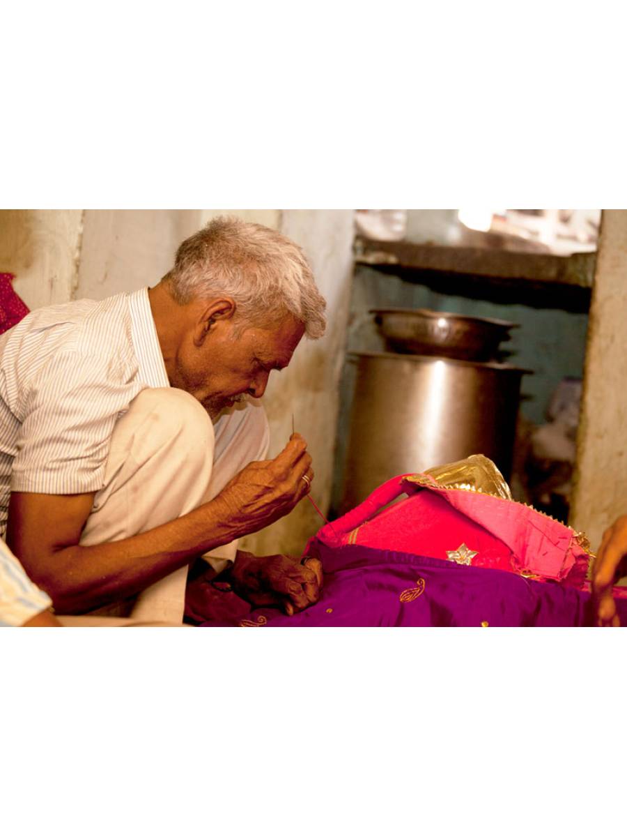 Rajasthani Kathputli, Maroon Combo - Geographical Indexed