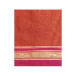 Khana / Khunn Blouse Piece - Dark Orange with Golden blend