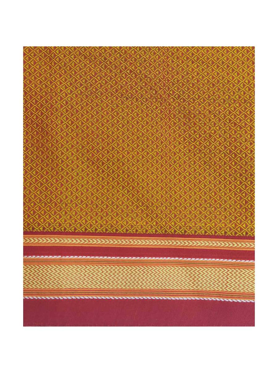 Khana / Khunn Blouse Piece - Golden Maroon blend