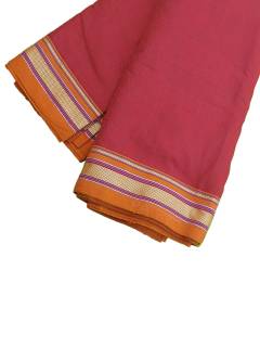 Khana / Khunn Blouse Piece - Maroon with Orange blend Khana / Khunn Blouse Piece - Maroon with Orange blend