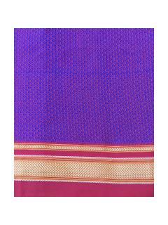 Khana / Khunn Blouse Piece - Purple with Maroon blend