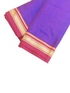 Khana / Khunn Blouse Piece - Purple with Maroon blend Khana / Khunn Blouse Piece - Purple with Maroon blend