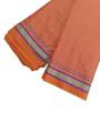Khana / Khunn Blouse Piece - Orange with Golden blend Khana / Khunn Blouse Piece - Orange with Golden blend