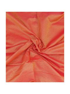 Khana / Khunn Blouse Piece - Orange with Golden blend