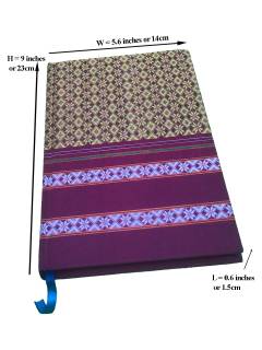 Khana Handloom Diaries - A5 Size - Golden Yellow