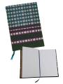 Khana Handloom Diaries - A5 Size - Green Black