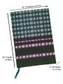 Khana Handloom Diaries - A5 Size - Green Black