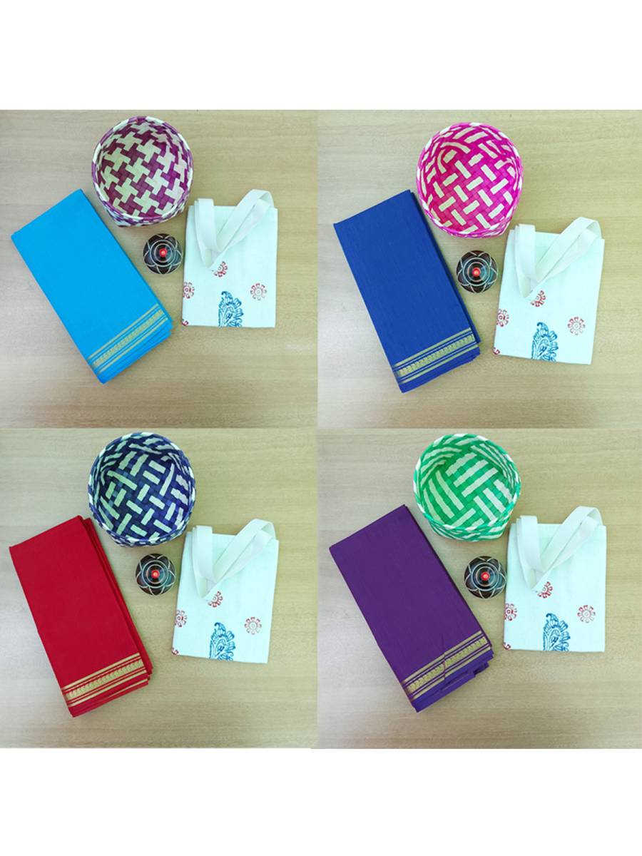 Festive Gift - Thamboolam - Bowl Set - Combo 2 - Pack of 4 - Assorted color
Festive Gift - Thamboolam - Bowl Set - Combo 2 - Pack of 4 - Assorted color