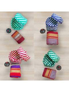 Festive Gift - Thamboolam - Box Set - Combo 5 - Pack of 4 - Assorted color
