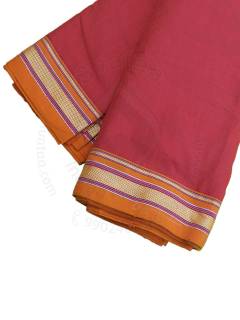 Khana / Khunn Blouse Piece - Maroon with Orange blend
