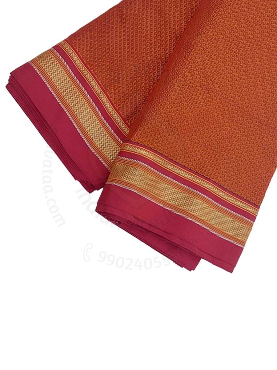 Khana / Khunn Blouse Piece - Dark Orange with Golden blend
Khana / Khunn Blouse Piece - Dark Orange with Golden blend