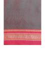 Khana / Khunn Blouse Piece - Silver Green with Maroon blend
