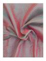 Khana / Khunn Blouse Piece - Silver Green with Maroon blend
