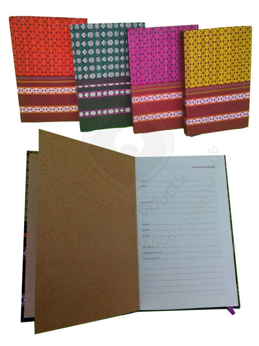 Khana Handloom Diaries - A5 Size - Set of 4
