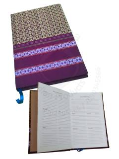 Khana Handloom Diaries - A5 Size - Golden Yellow
