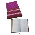 Khana Handloom Diaries - A5 Size - Pink
