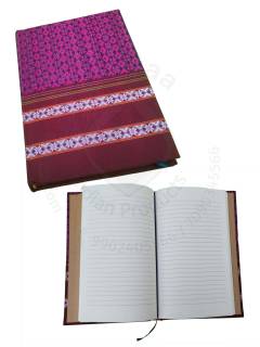 Khana Handloom Diaries - A5 Size - Pink
