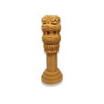 Handicraft Wooden Ashoka Pillar | Table Office Home Decor | 5 inch