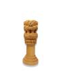 Handicraft Wooden Ashoka Pillar | Table Office Home Decor | 4 inch
