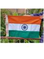 The Indian National Flag | Khadi Cotton Tiranga | 1.5 ft x 1ft  | BIS - IS1 approved