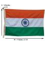 The Indian National Flag | Khadi Cotton Tiranga | 6 Ft X 4 Ft | BIS - IS1 approved The Indian National Flag | Khadi Cotton Tiranga | 6 Ft X 4 Ft | BIS - IS1 approved