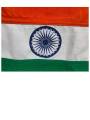 The Indian National Flag | Khadi Cotton Tiranga| 9 inch x 6 inch - Car Flag | BIS - IS1 approved