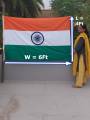 The Indian National Flag | Khadi Cotton Tiranga | 6 Ft X 4 Ft | BIS - IS1 approved The Indian National Flag | Khadi Cotton Tiranga | 6 Ft X 4 Ft | BIS - IS1 approved