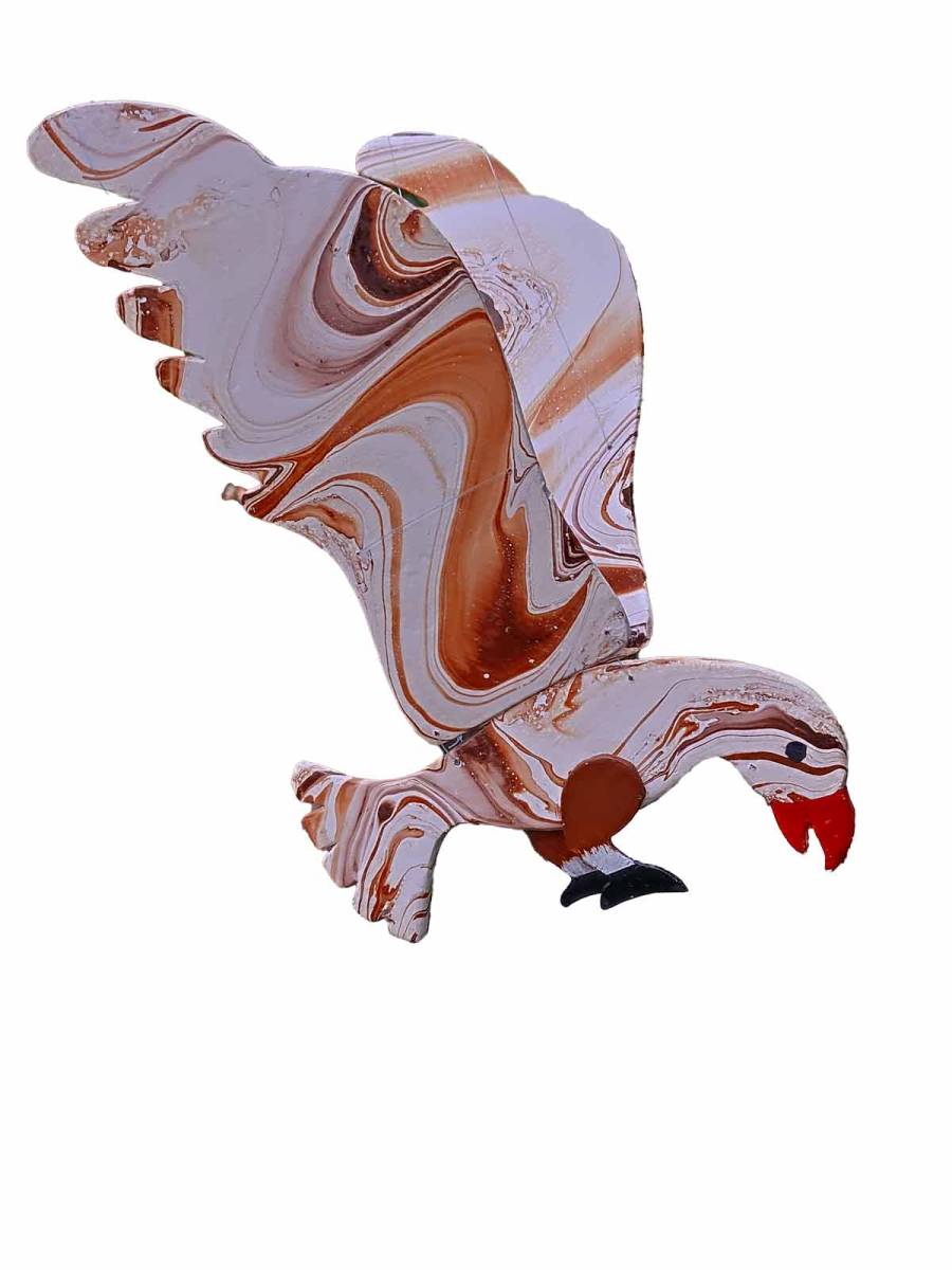 Wooden Bird - Eagle - Garden/Outdoor Decor Wooden Bird - Eagle - Garden/Outdoor Decor