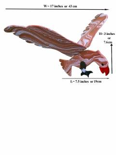 Wooden Bird - Eagle - Garden/Outdoor Decor