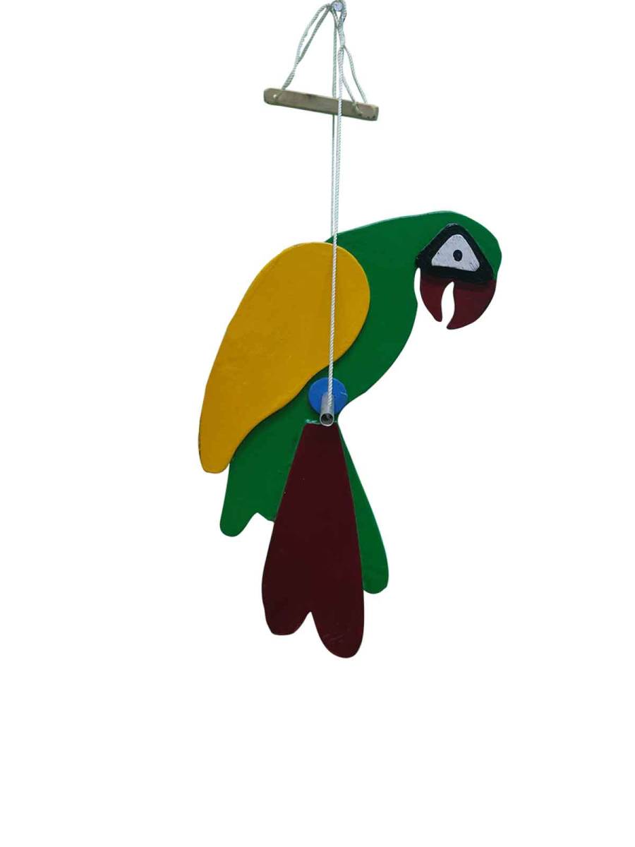 Wooden Bird - Parrot - Garden/Outdoor Decor Wooden Bird - Parrot - Garden/Outdoor Decor