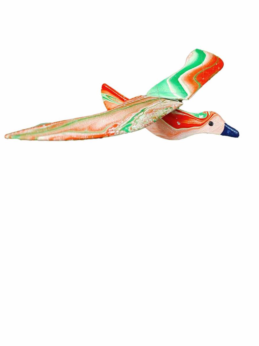 Wooden Bird - Tiranga - Garden/Outdoor Decor Wooden Bird - Tiranga - Garden/Outdoor Decor