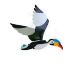 Wooden Bird - Hornbill - Garden/Outdoor Decor
