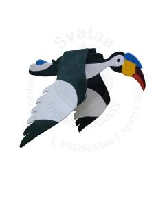 Wooden Bird - Hornbill - Garden/Outdoor Decor
