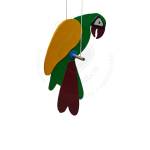 Wooden Bird - Parrot -  Garden/Outdoor Decor
