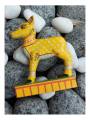 Handcrafted Wooden Carved Animal - Harina - Deer Figurine - Set of 2 - Orissa Crafts - Home Decor
