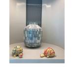 Orissa Coir Crafts - Handcrafted Tortoise Figurine - Set of 2 - Home Decor