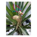 Orissa Coir Crafts - Handcrafted Deer Figurine - Set of 2 - Home Decor
