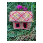 Orissa Coir Crafts - Handcrafted Hut Figurine - Home Decor
