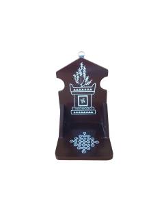 Festive - Diya Stand - Wall Hanging - Brown
