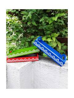 Wooden Serving Tray - Small - Assorted Color - 6x8 inches