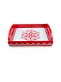 Wooden Serving Tray - Small - Assorted Color - 6x8 inches