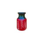 Wooden Carved Vase - Pack of 1 - Small - Assorted