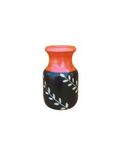 Wooden Carved Vase - Pack of 1 - Small - Assorted