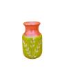 Wooden Carved Vase - Pack of 1 - Small - Assorted