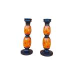 Wooden Vase - Set of 2 - Tribal Art Krishna
