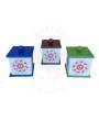 Wooden Candy Box | Storage Box - Mandala Print - Pack of 1 - Assorted Color
