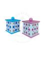 Wooden Candy Box | Storage Box - Floral Print - Pack of 1 - Assorted Color