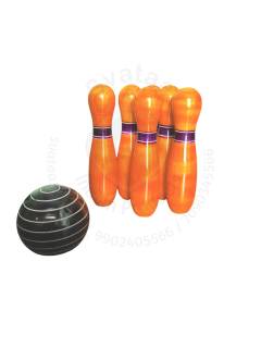 Game - Wooden Bowling Play Set
