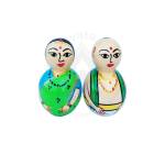 Pair Doll - Pujari - 3.5inch -&nbsp;Green
