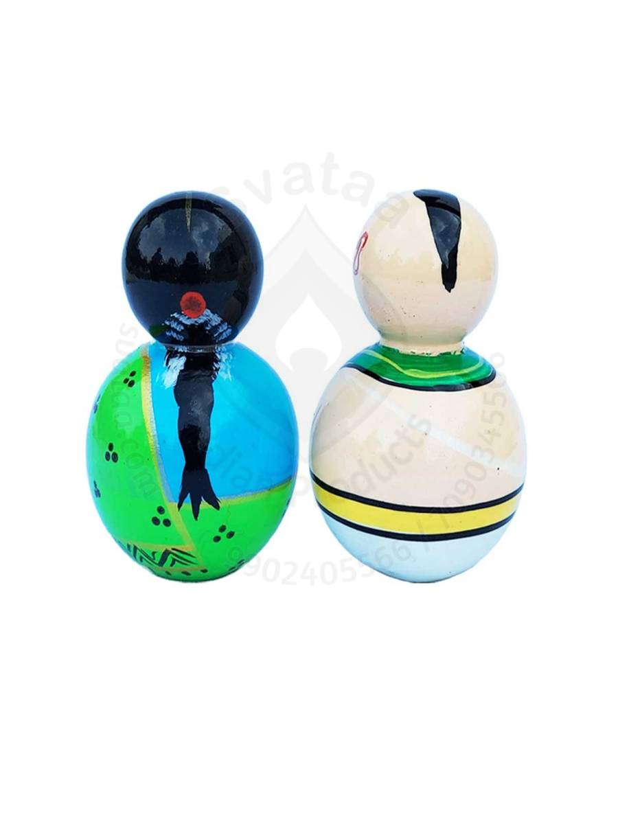 Pair Doll - Pujari - 3.5inch - Green
Pair Doll - Pujari - 3.5inch - Green